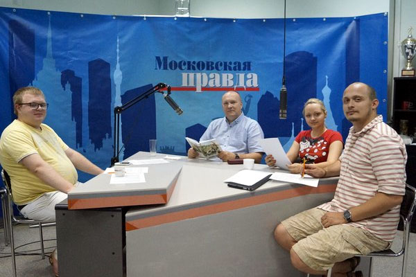 Владмир Голубев в радиопередаче Бумажный ранет